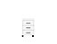 Rollcontainer | Serie 2000 | BxHxT 40,1 x 57 x 50 cm |  Weiß | Möbelpartner